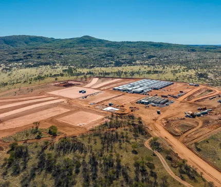 Aerial view of Nolans Rare Earths Project